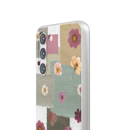 Cute Floral Patchwork Phone Case