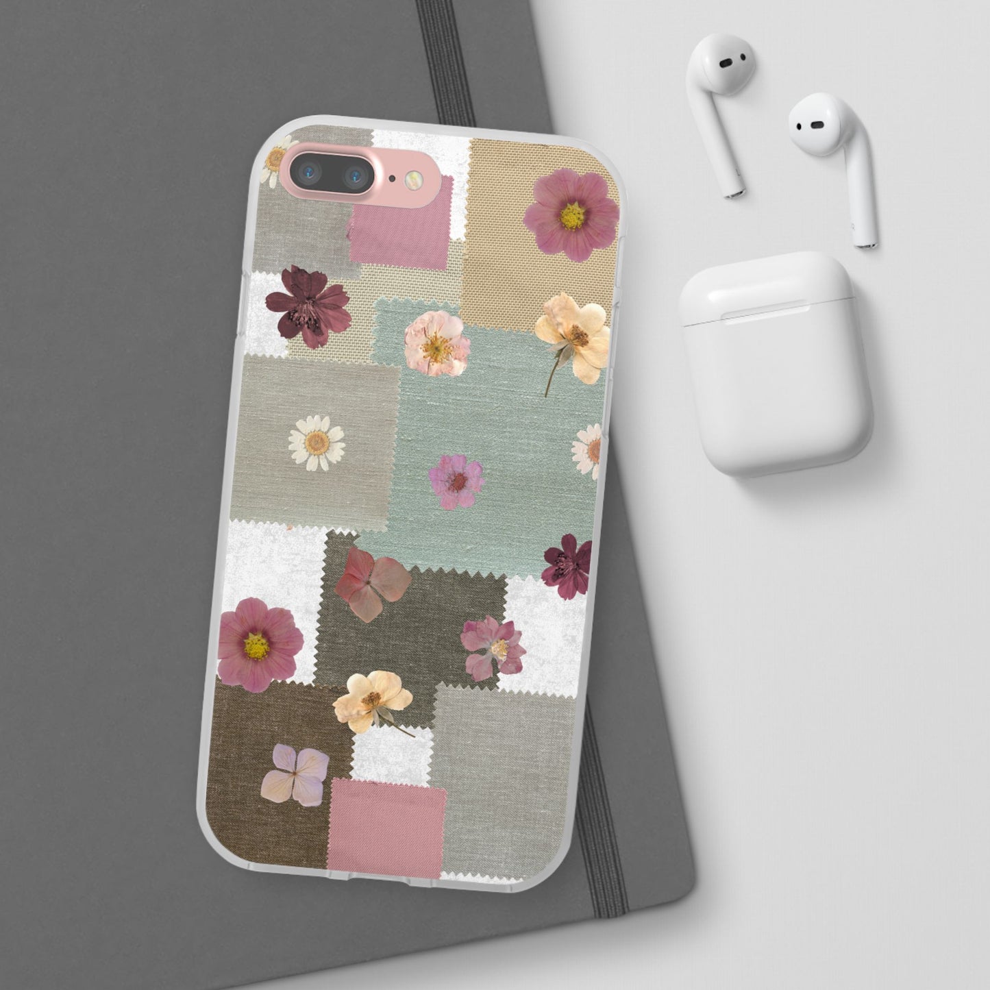 Cute Floral Patchwork Phone Case