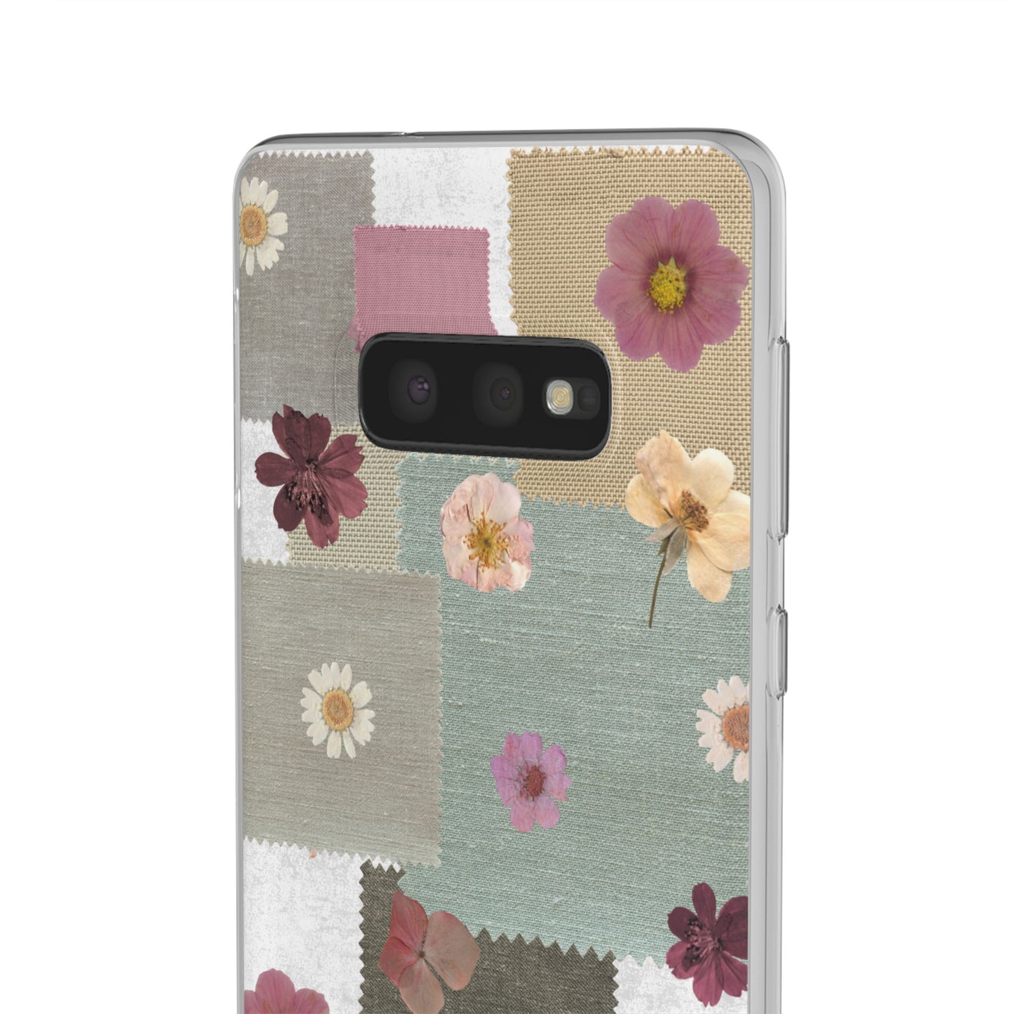 Cute Floral Patchwork Phone Case
