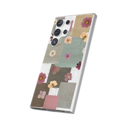 Cute Floral Patchwork Phone Case