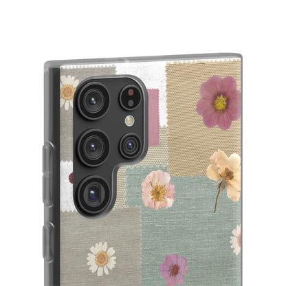 Cute Floral Patchwork Phone Case