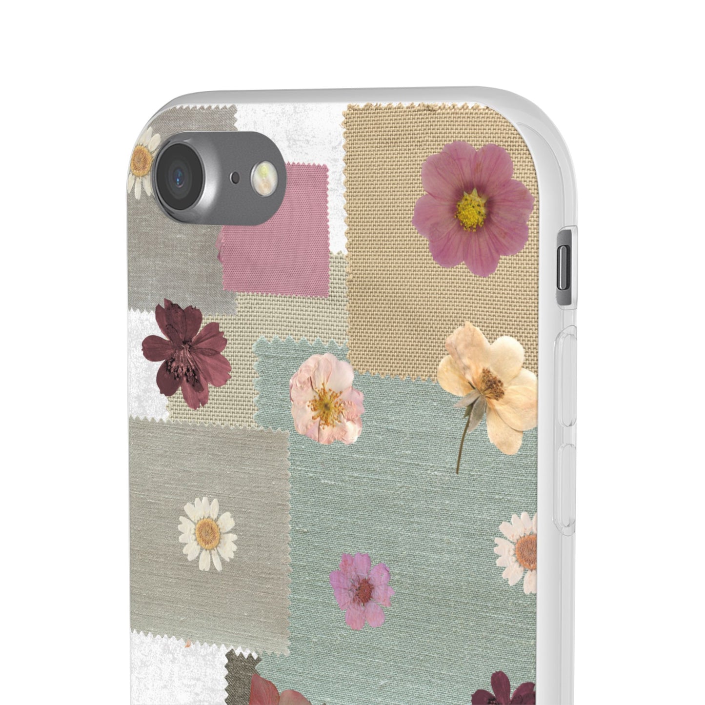 Cute Floral Patchwork Phone Case