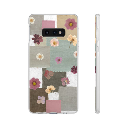 Cute Floral Patchwork Phone Case