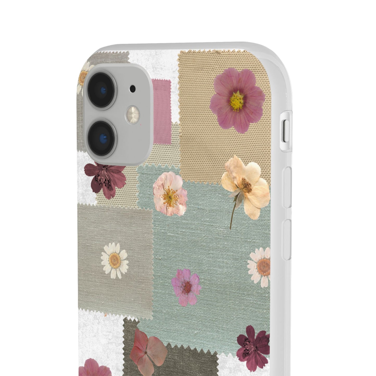 Cute Floral Patchwork Phone Case