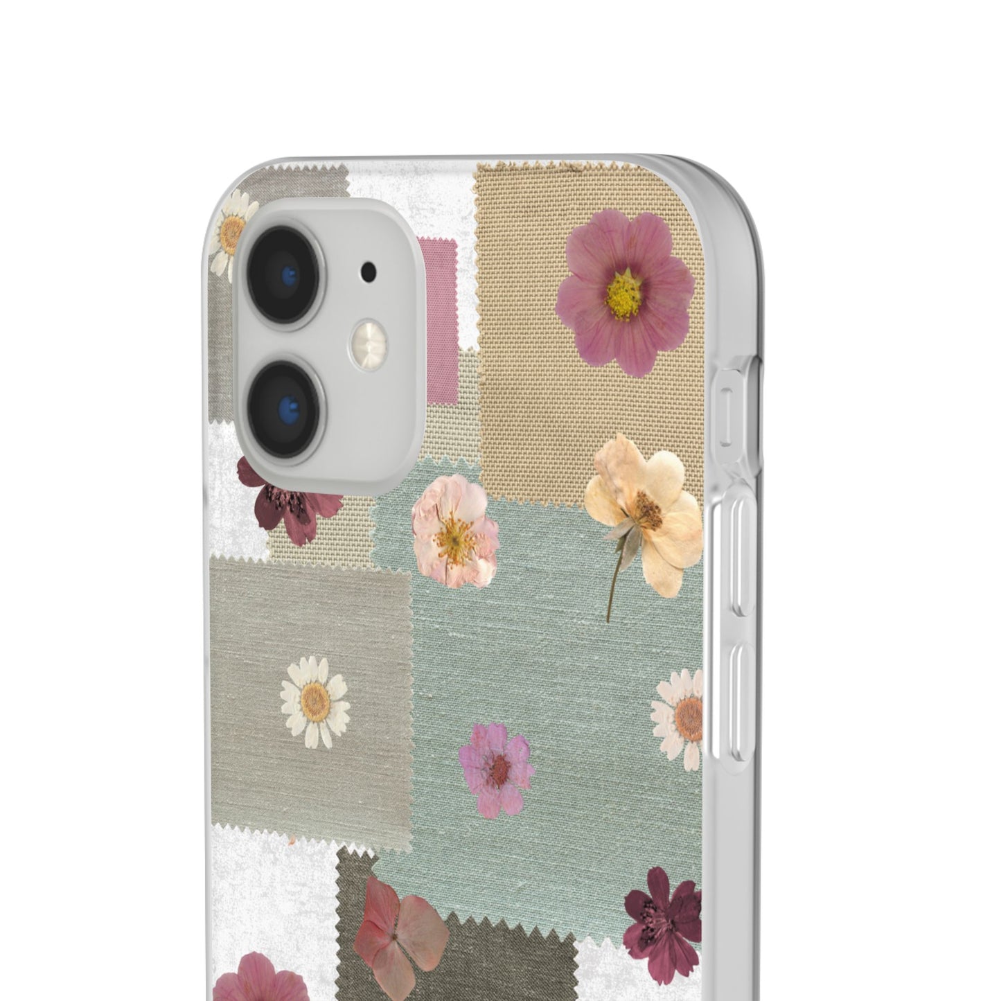 Cute Floral Patchwork Phone Case