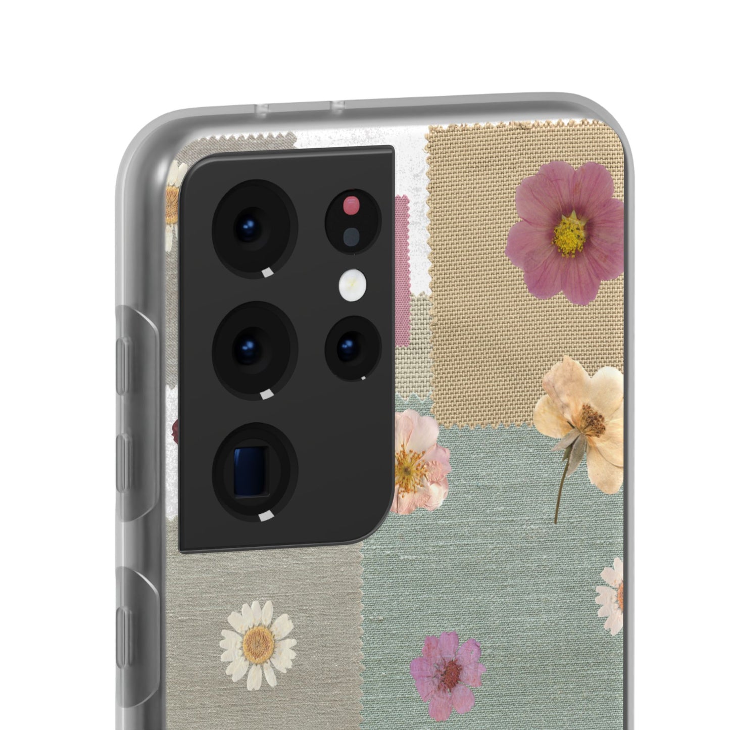 Cute Floral Patchwork Phone Case