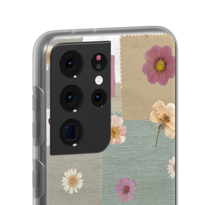 Cute Floral Patchwork Phone Case