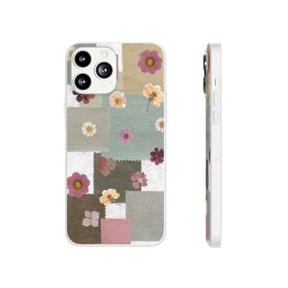 Cute Floral Patchwork Phone Case