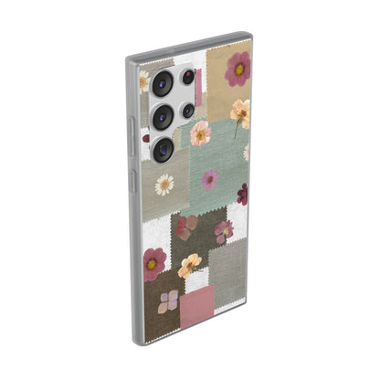 Cute Floral Patchwork Phone Case