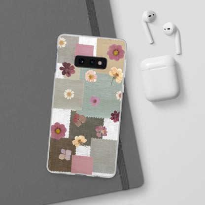 Cute Floral Patchwork Phone Case