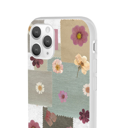 Cute Floral Patchwork Phone Case