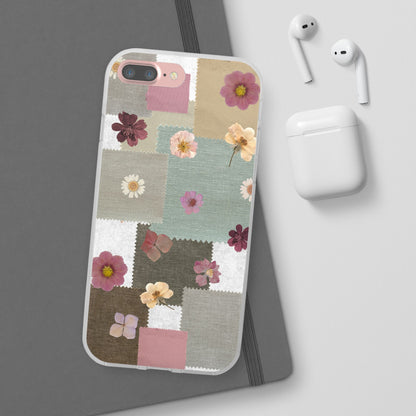 Cute Floral Patchwork Phone Case