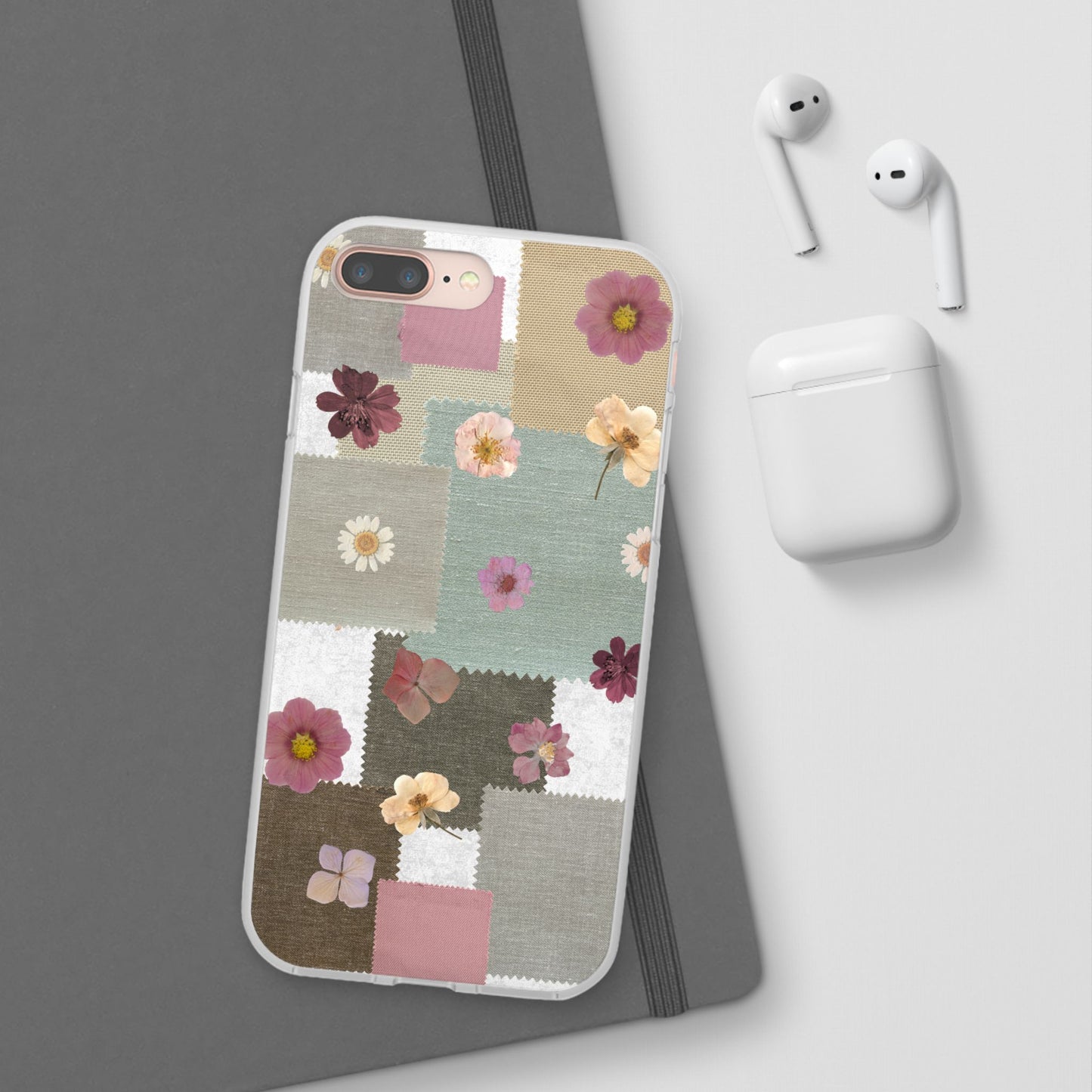 Cute Floral Patchwork Phone Case