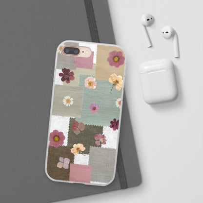 Cute Floral Patchwork Phone Case