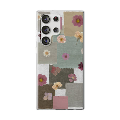 Cute Floral Patchwork Phone Case