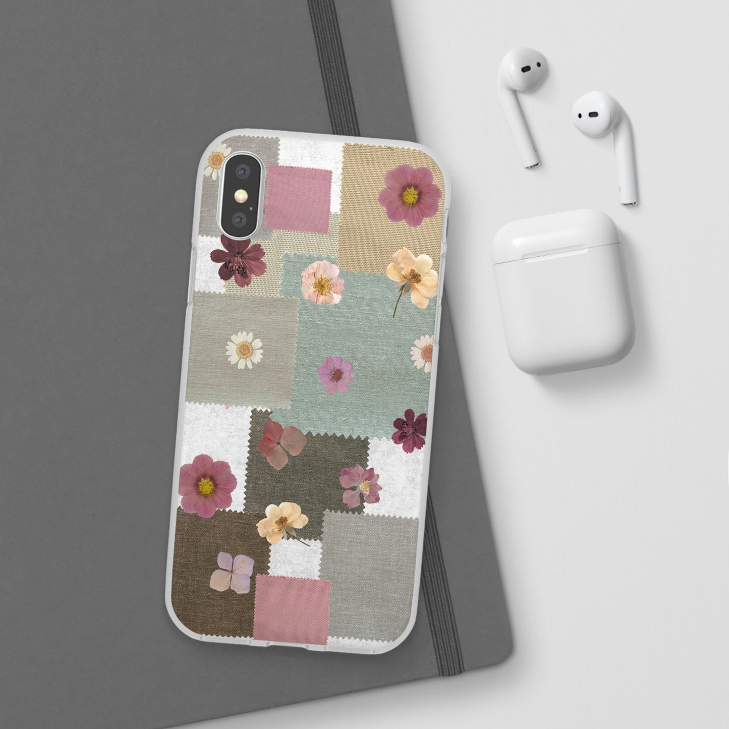 Cute Floral Patchwork Phone Case