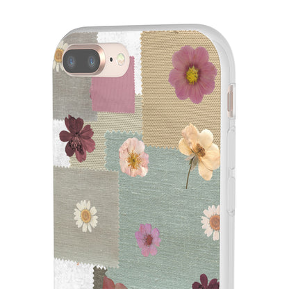 Cute Floral Patchwork Phone Case