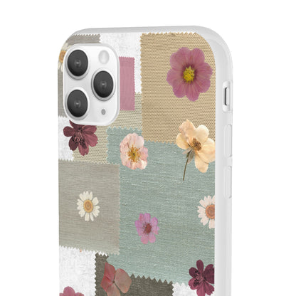 Cute Floral Patchwork Phone Case