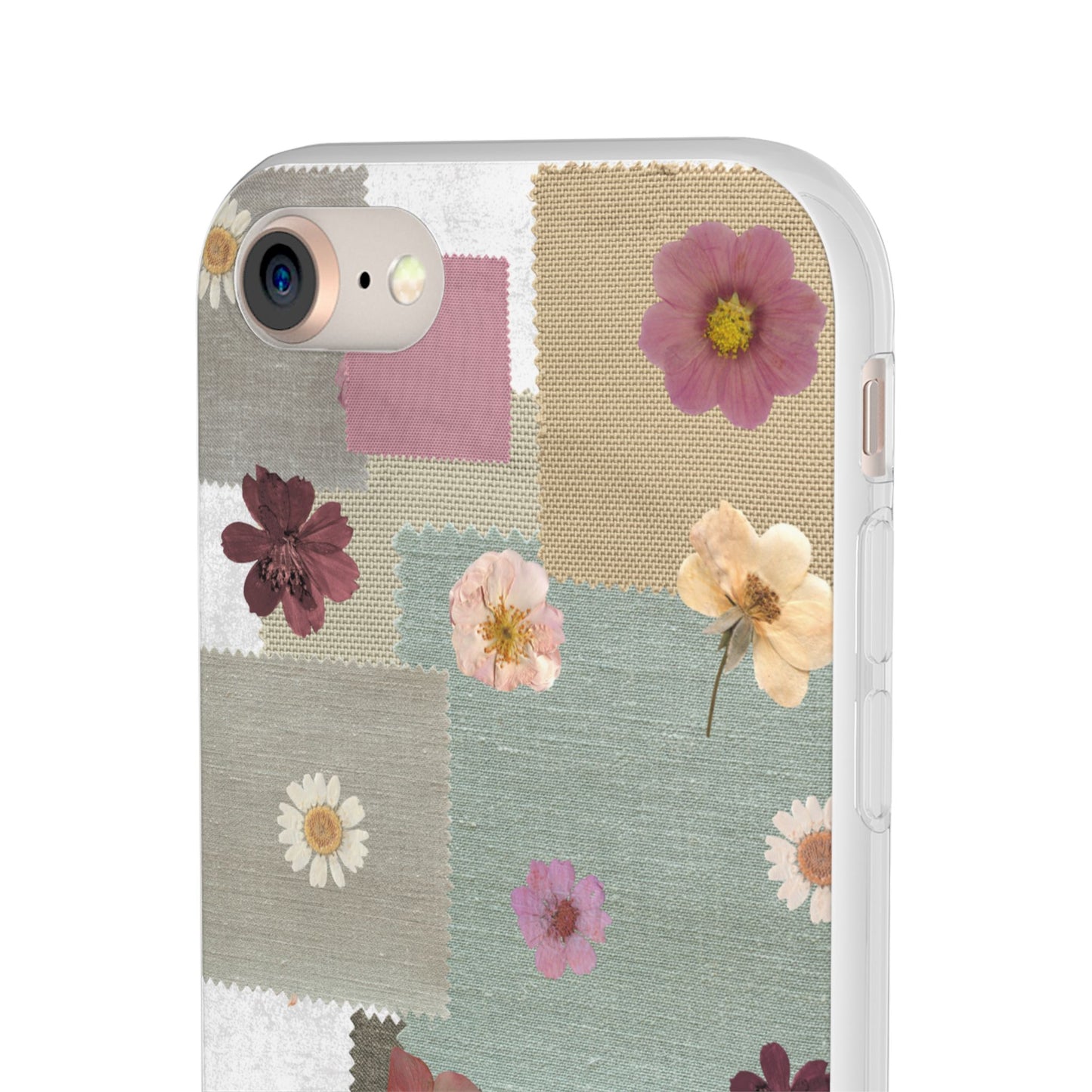Cute Floral Patchwork Phone Case