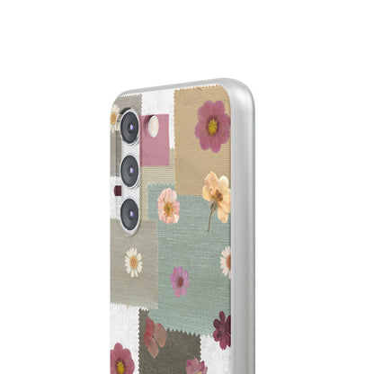 Cute Floral Patchwork Phone Case