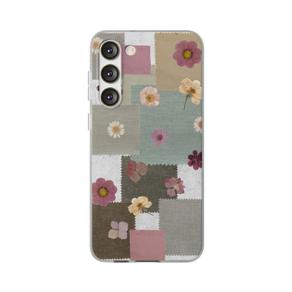 Cute Floral Patchwork Phone Case