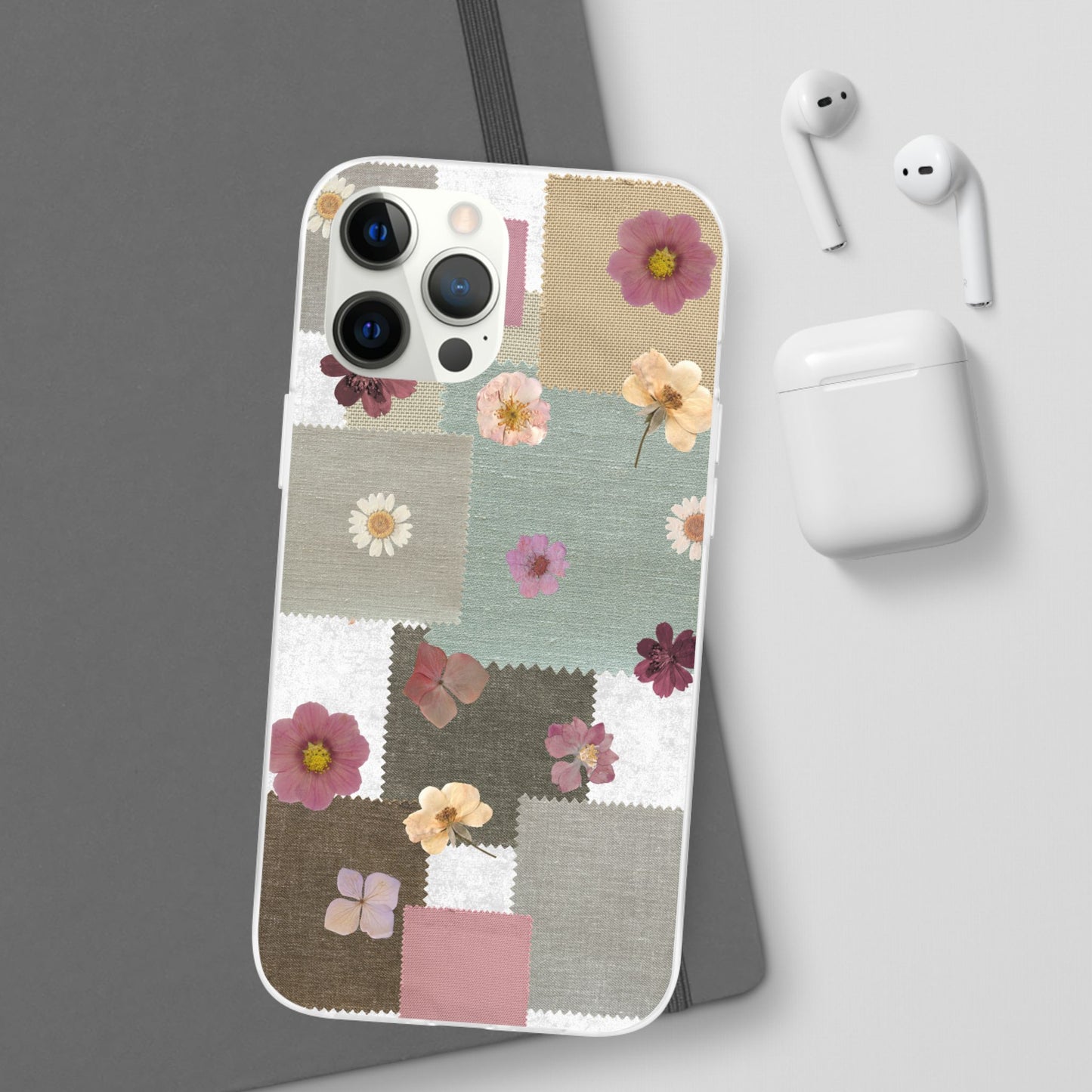 Cute Floral Patchwork Phone Case