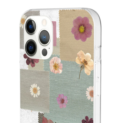 Cute Floral Patchwork Phone Case
