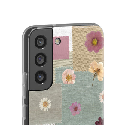 Cute Floral Patchwork Phone Case