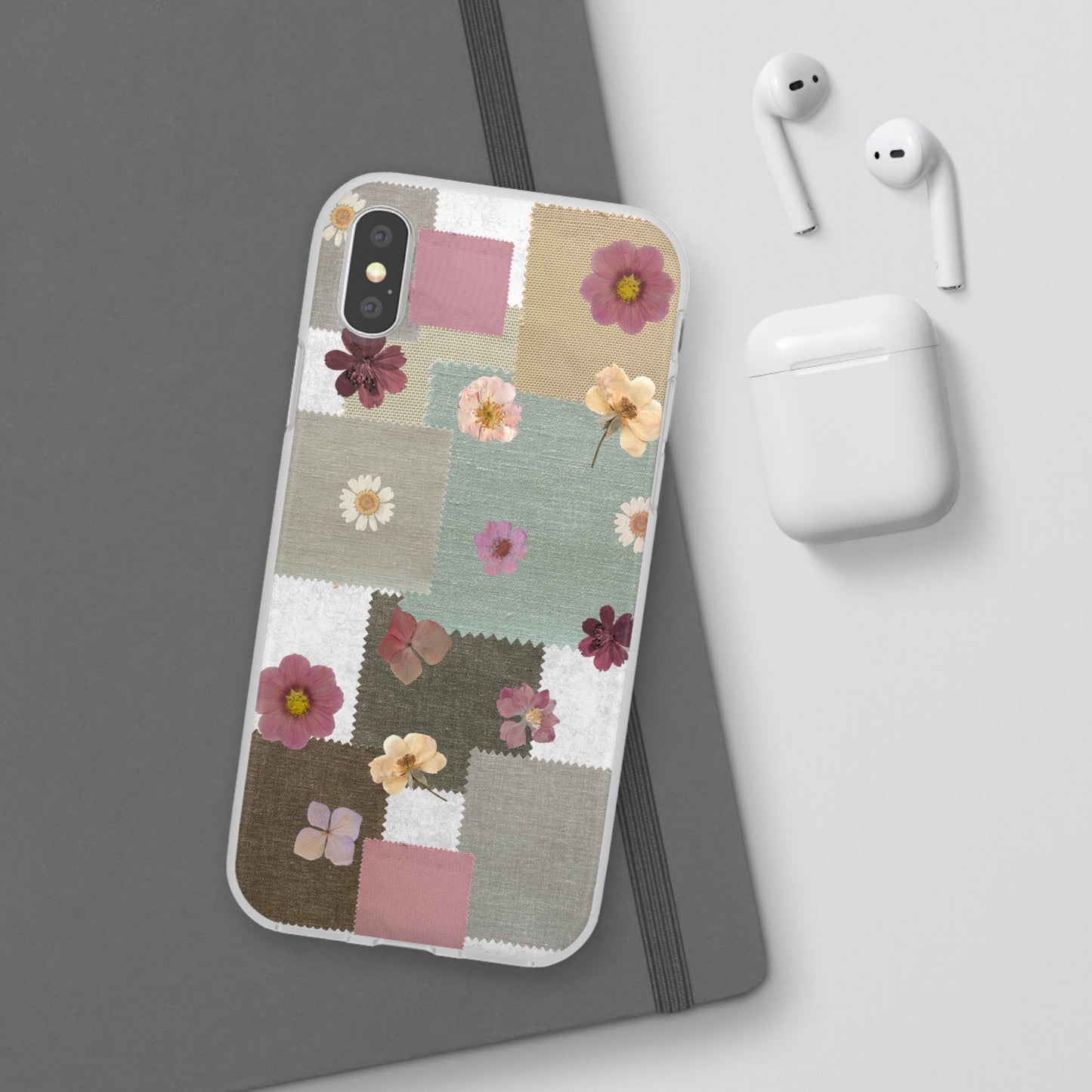 Cute Floral Patchwork Phone Case