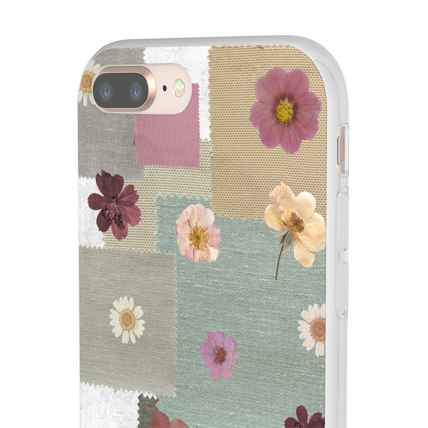 Cute Floral Patchwork Phone Case