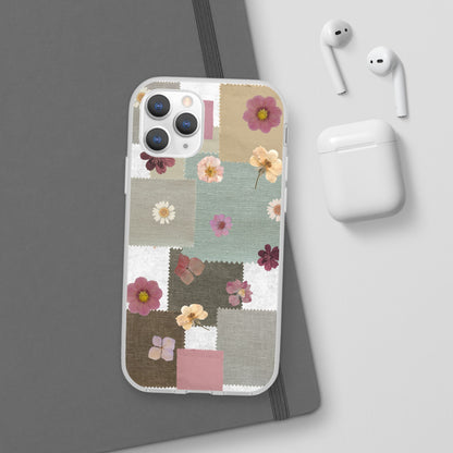 Cute Floral Patchwork Phone Case