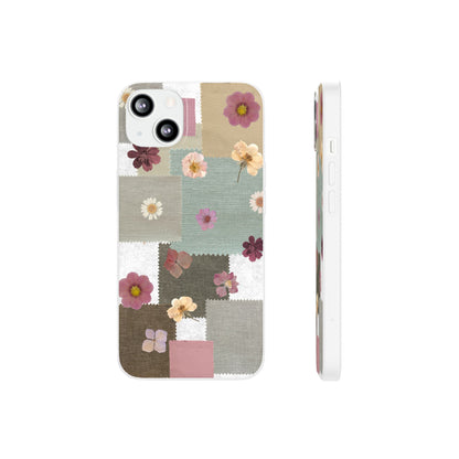 Cute Floral Patchwork Phone Case