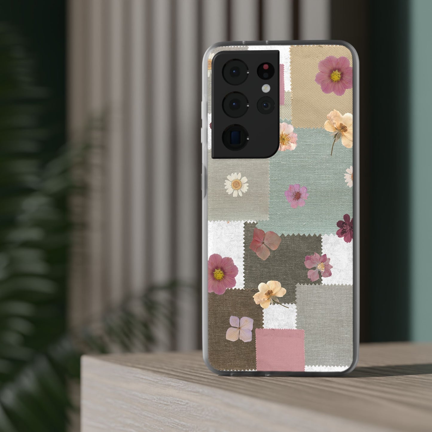 Cute Floral Patchwork Phone Case