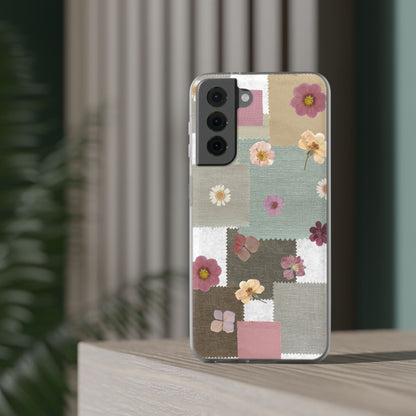 Cute Floral Patchwork Phone Case