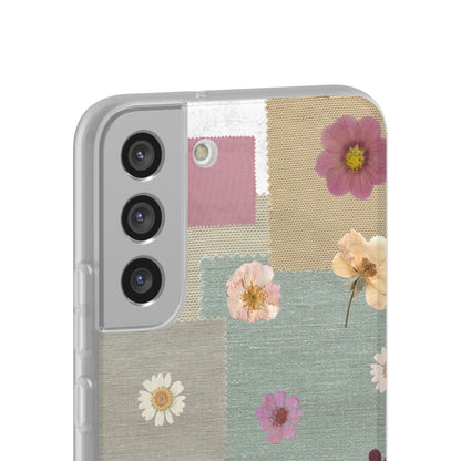 Cute Floral Patchwork Phone Case