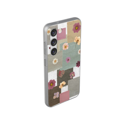 Cute Floral Patchwork Phone Case