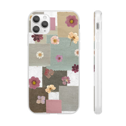 Cute Floral Patchwork Phone Case