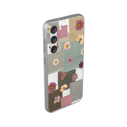 Cute Floral Patchwork Phone Case
