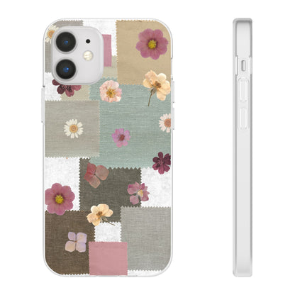 Cute Floral Patchwork Phone Case