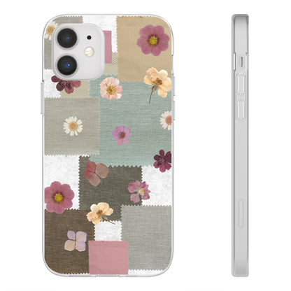 Cute Floral Patchwork Phone Case