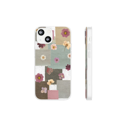 Cute Floral Patchwork Phone Case