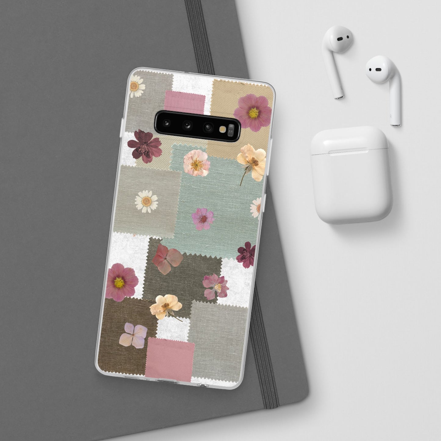 Cute Floral Patchwork Phone Case