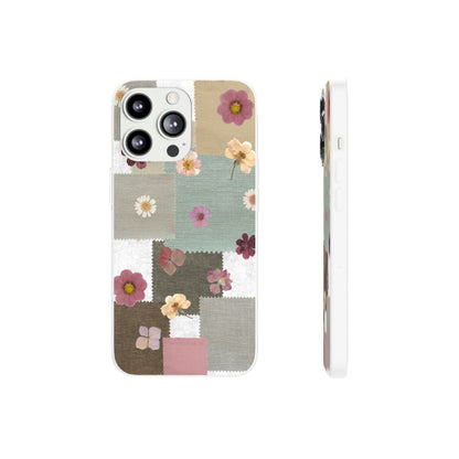 Cute Floral Patchwork Phone Case