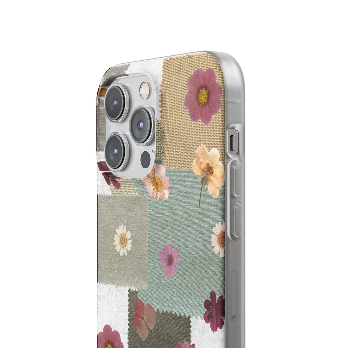 Cute Floral Patchwork Phone Case