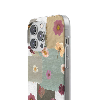 Cute Floral Patchwork Phone Case