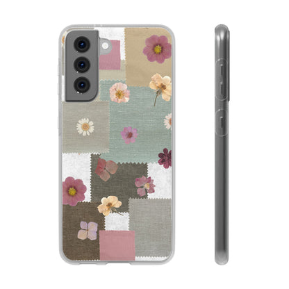 Cute Floral Patchwork Phone Case
