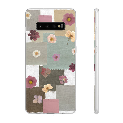 Cute Floral Patchwork Phone Case