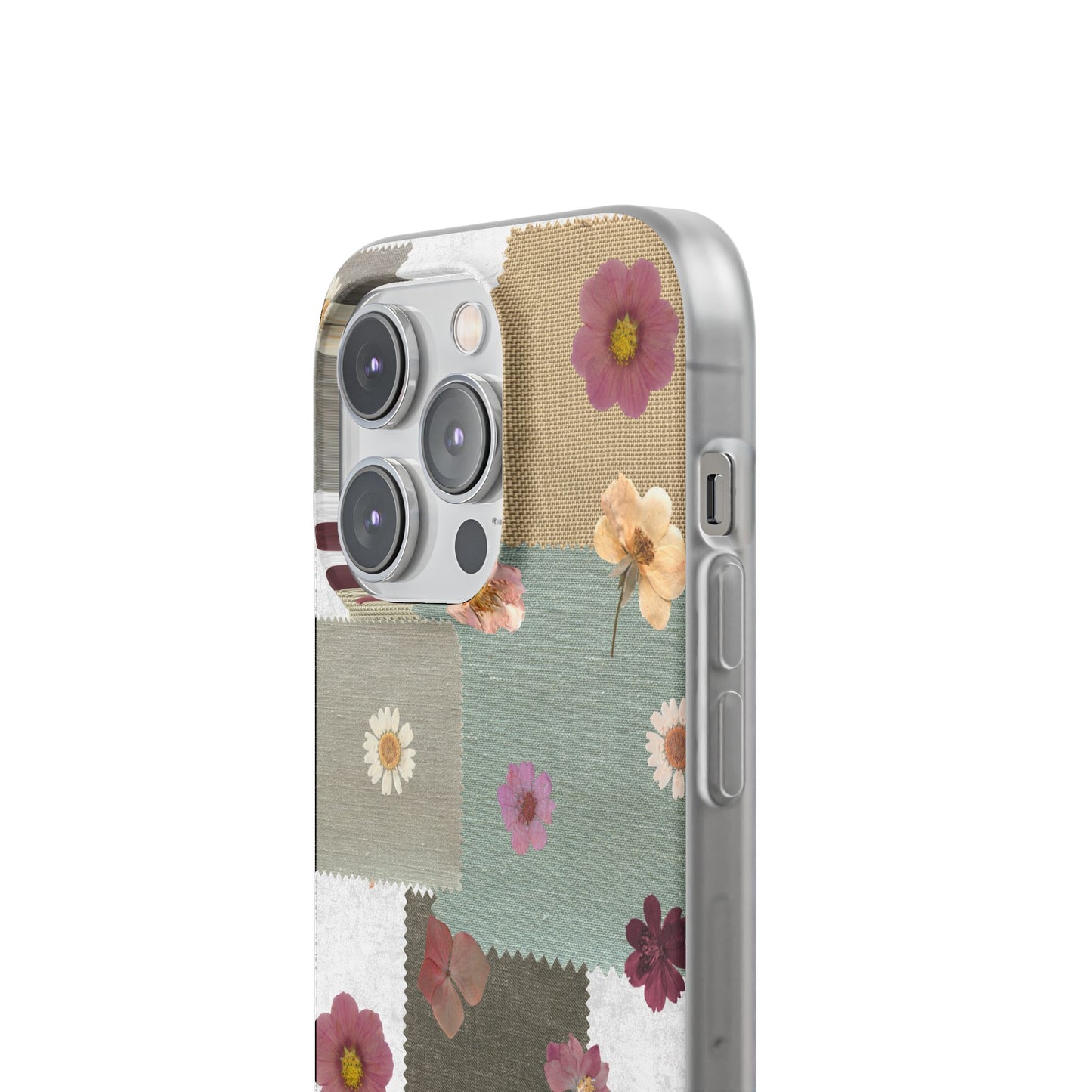 Cute Floral Patchwork Phone Case