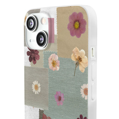 Cute Floral Patchwork Phone Case