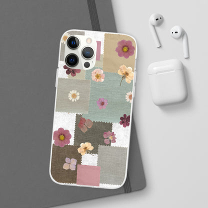 Cute Floral Patchwork Phone Case
